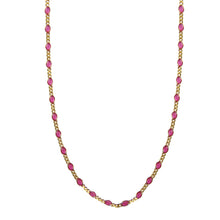  Wild Rose Beaded Necklace