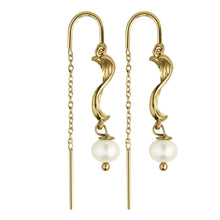  Seaside Stories Pearl Chain Earring