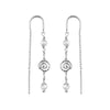 Pirouette Pearl Chain Earrings