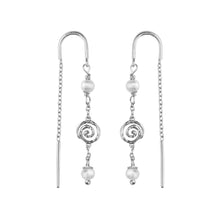  Pirouette Pearl Chain Earrings