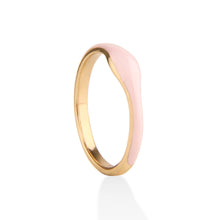  Balance Soft Pink Enamel Ring