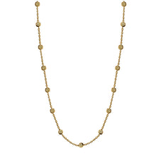  Gold Beads Necklace