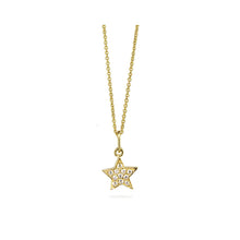  Mini Star Pavé Necklace