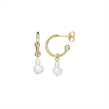  Cordelia - Pearl Pendant Hoop