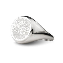  Flower Tales Signet Ring