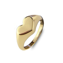  Heart to Heart Signet Ring