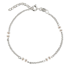  Love Eye Bracelet - Double Freshwater Pearls